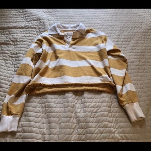Abercrombie Rubgy cloth Striped Long Sleeve top - Picture 4 of 4